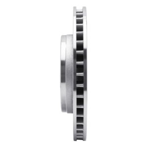 Jeep Wrangler Brake Rotor (1) - Front Right - R1 Concepts - Drilled & Slotted - Silver - `07-`18